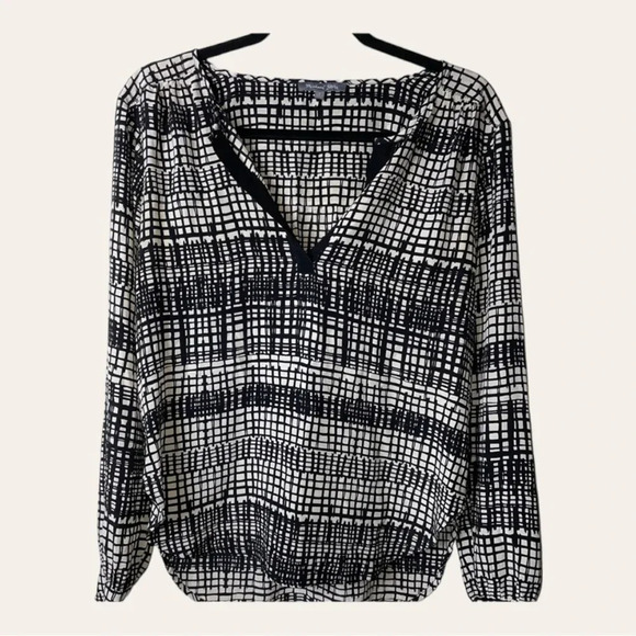 Women’s‎ ANTHROPOLOGIE MICHAEL STARS LONG SLEEVE BLOUSE SIZE SMALL - Picture 1 of 9